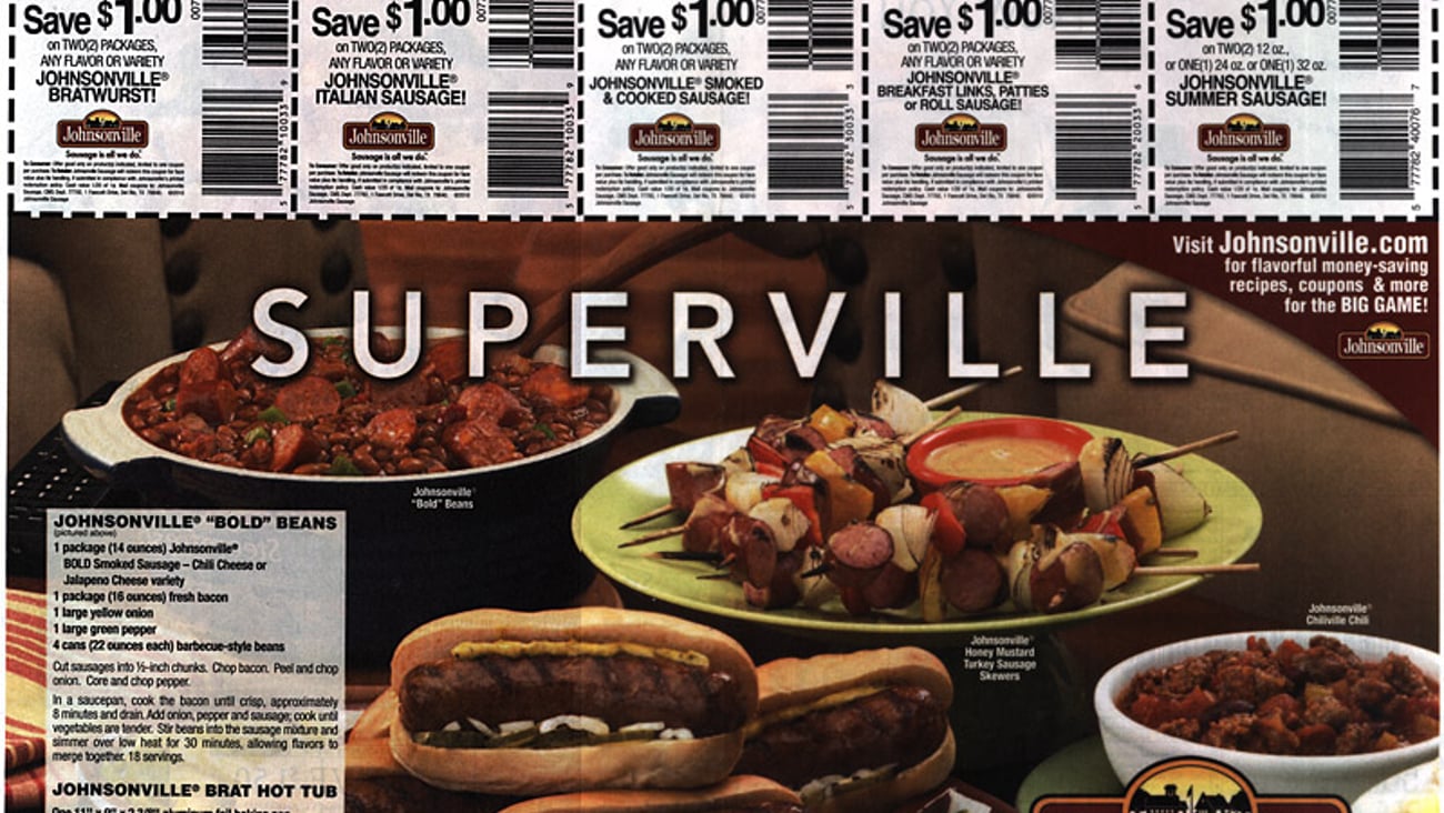 Johnsonville Sausage 'Superville' FSI