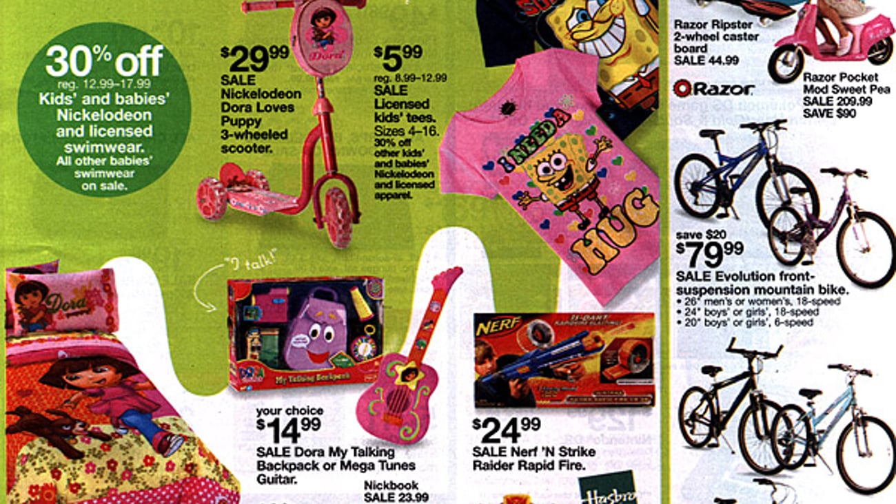 Kmart Nickelodeon 'Kids Choose' Feature