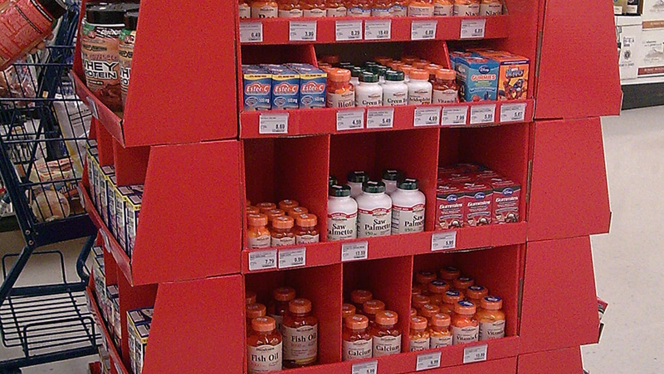 Healthy Living Supplements Pallet