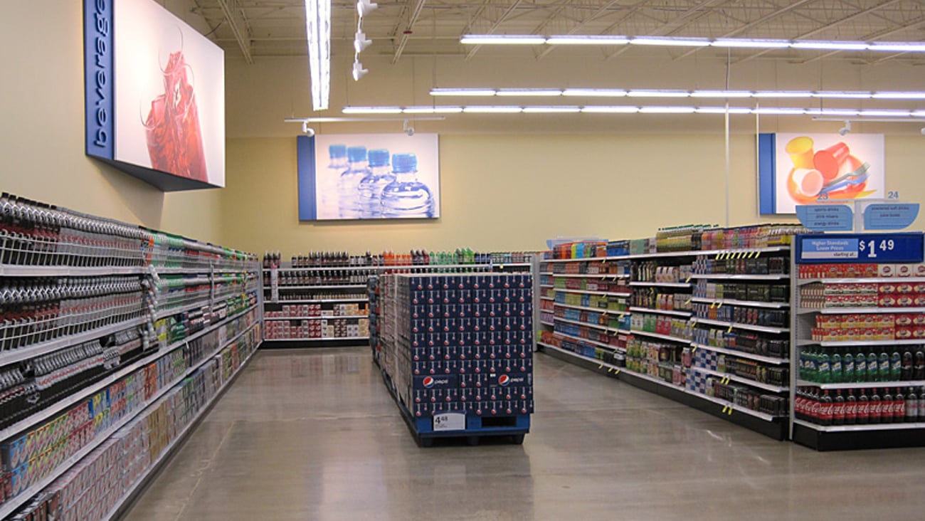 Meijer Beverage Aisles