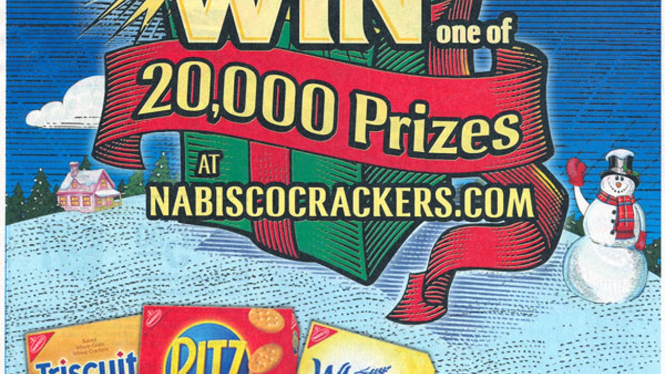 Nabisco Holiday Instant-Win Game FSI