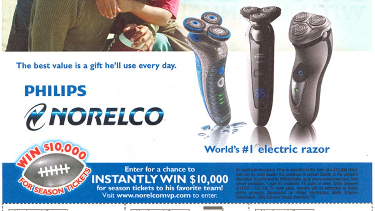 Philips Norelco Father's Day FSI