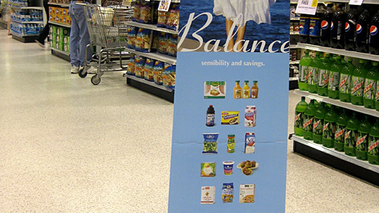 Publix 'Balance' Standee