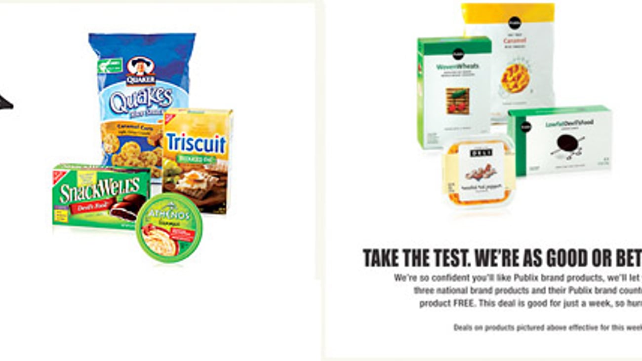 Publix 'Buy Theirs, Get Ours' Feature