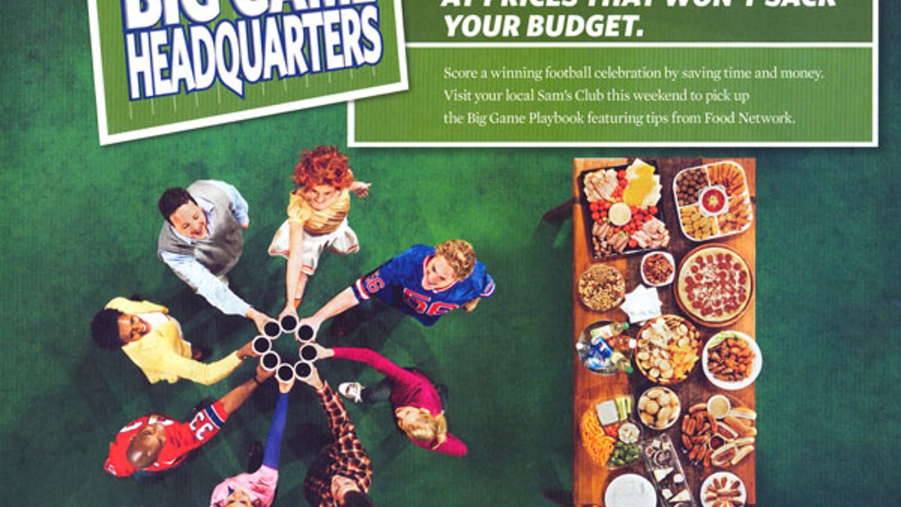 Sam's Club 'Big Game Headquarters' Feature 