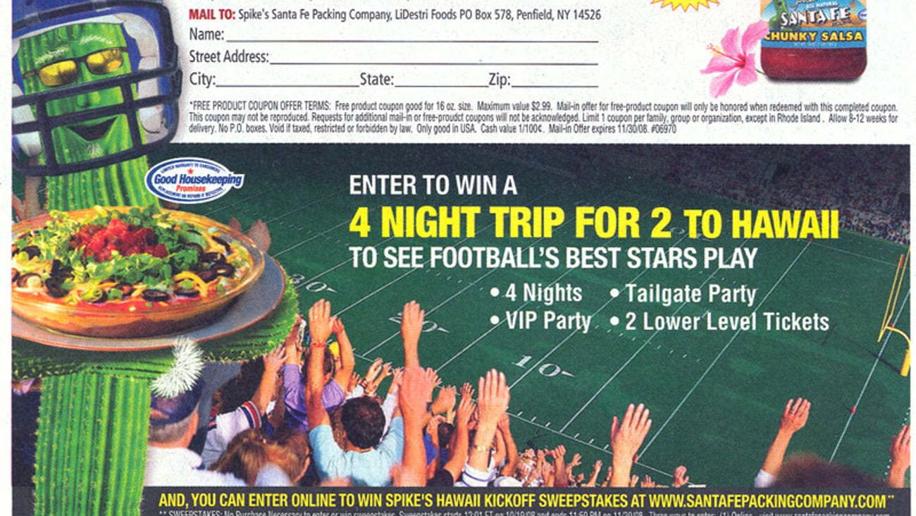 Spike's Santa Fe Salsa 'Hawaii Kickoff' FSI