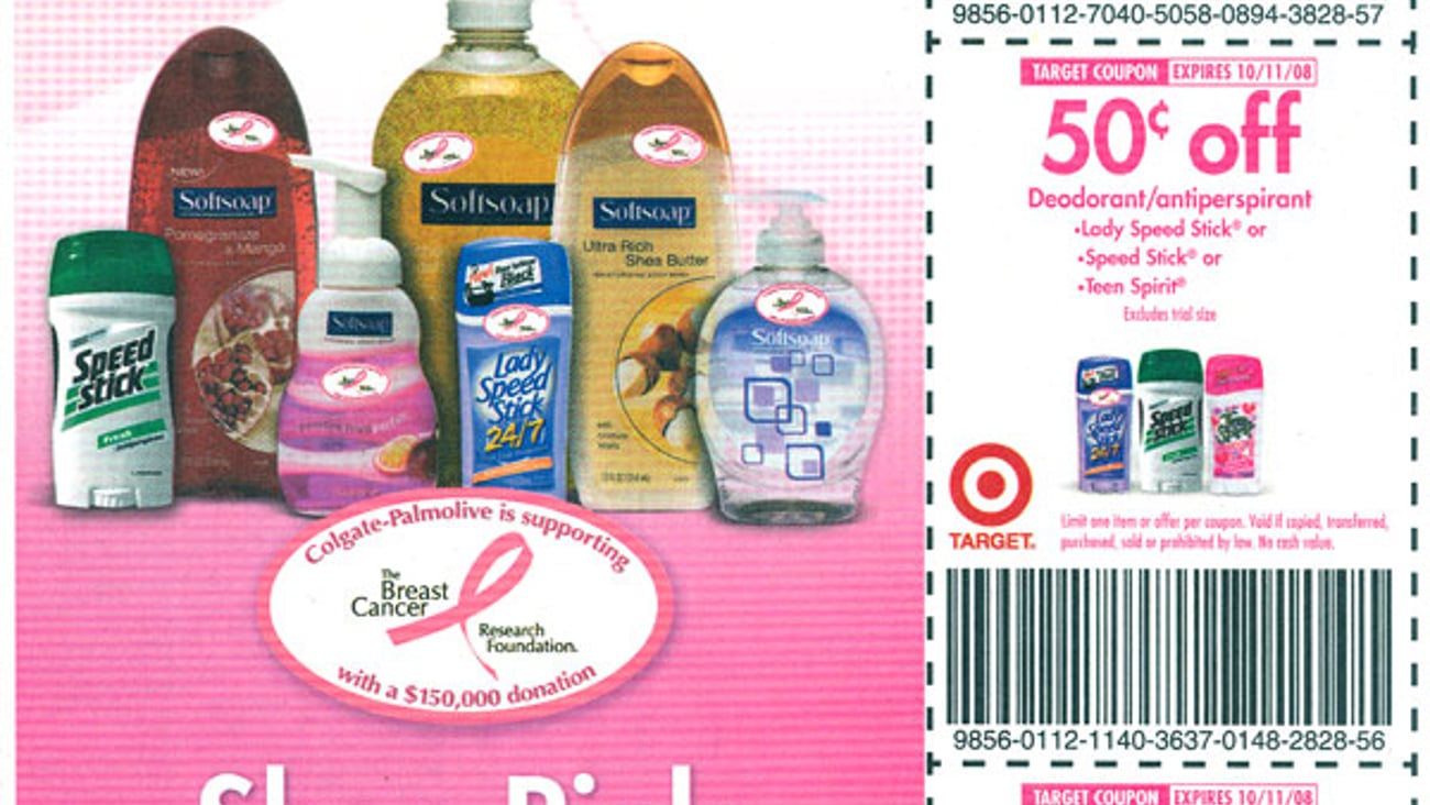 Colgate-Palmolive Target 'Shop Pink' FSI