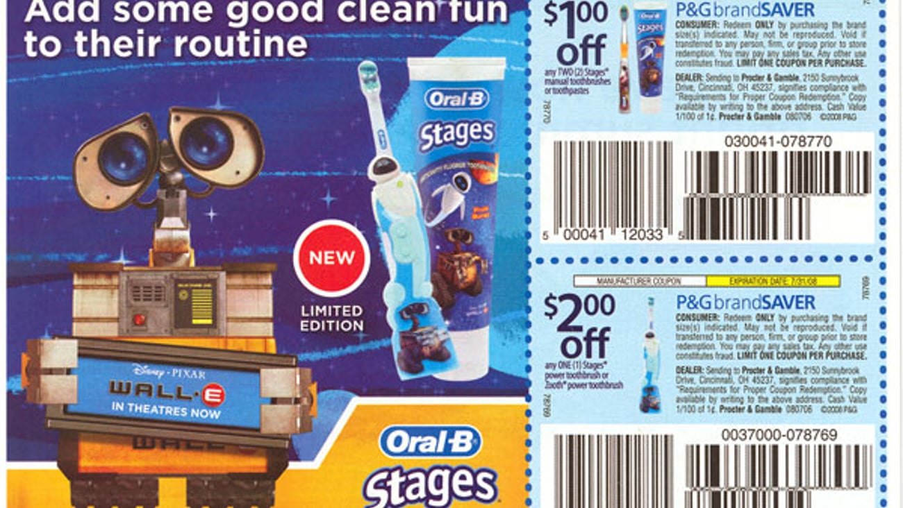 Oral-B Stages 'Wall-E' FSI