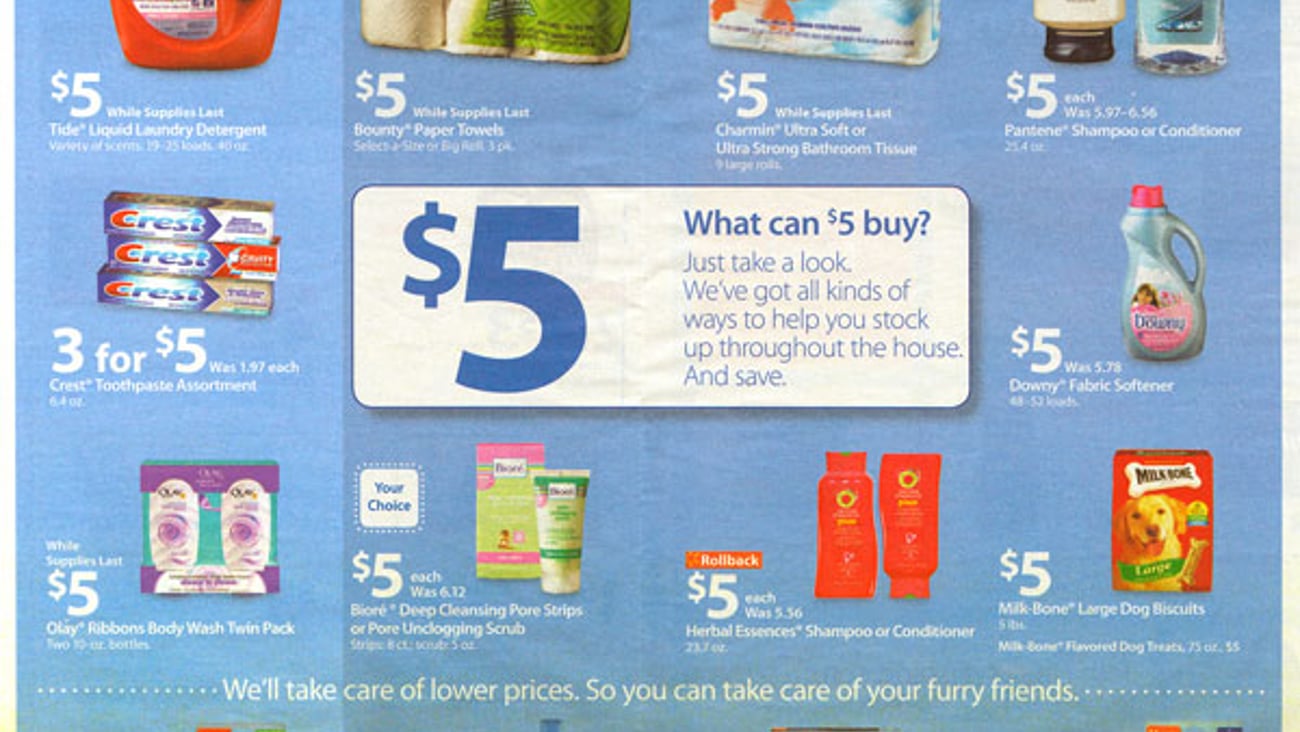 Wal-Mart 'What Can $5 Buy' Feature