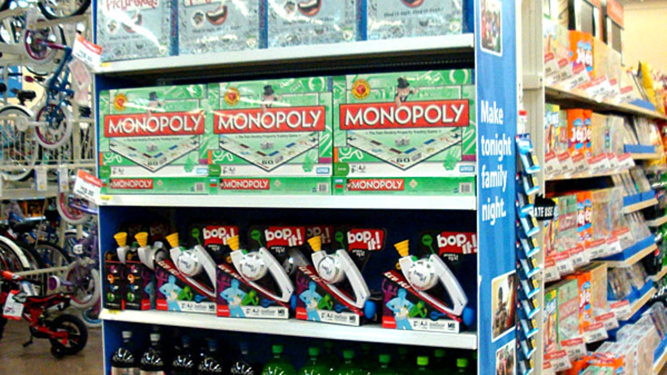 Walmart 'Family Night' Endcap