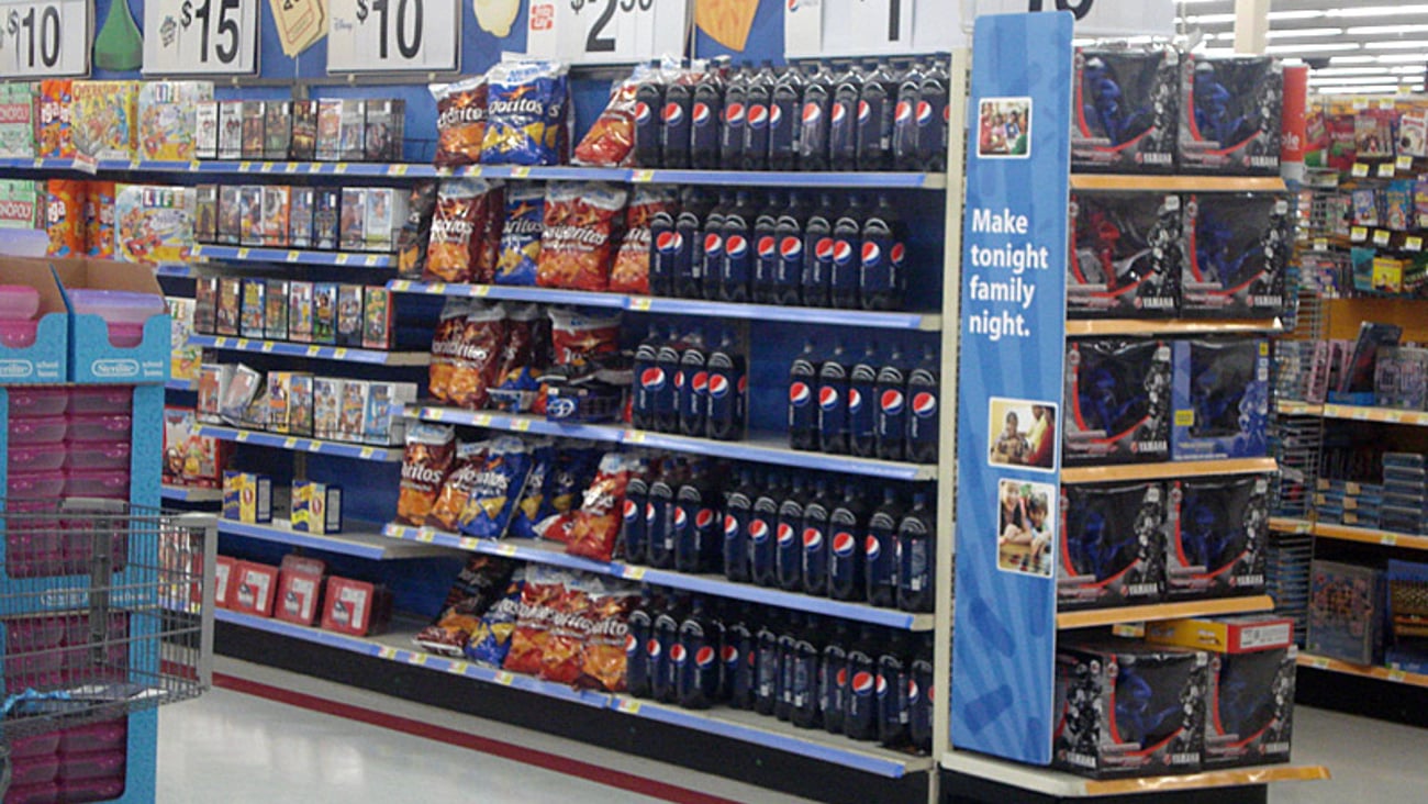 Walmart 'Family Night' Merchandising