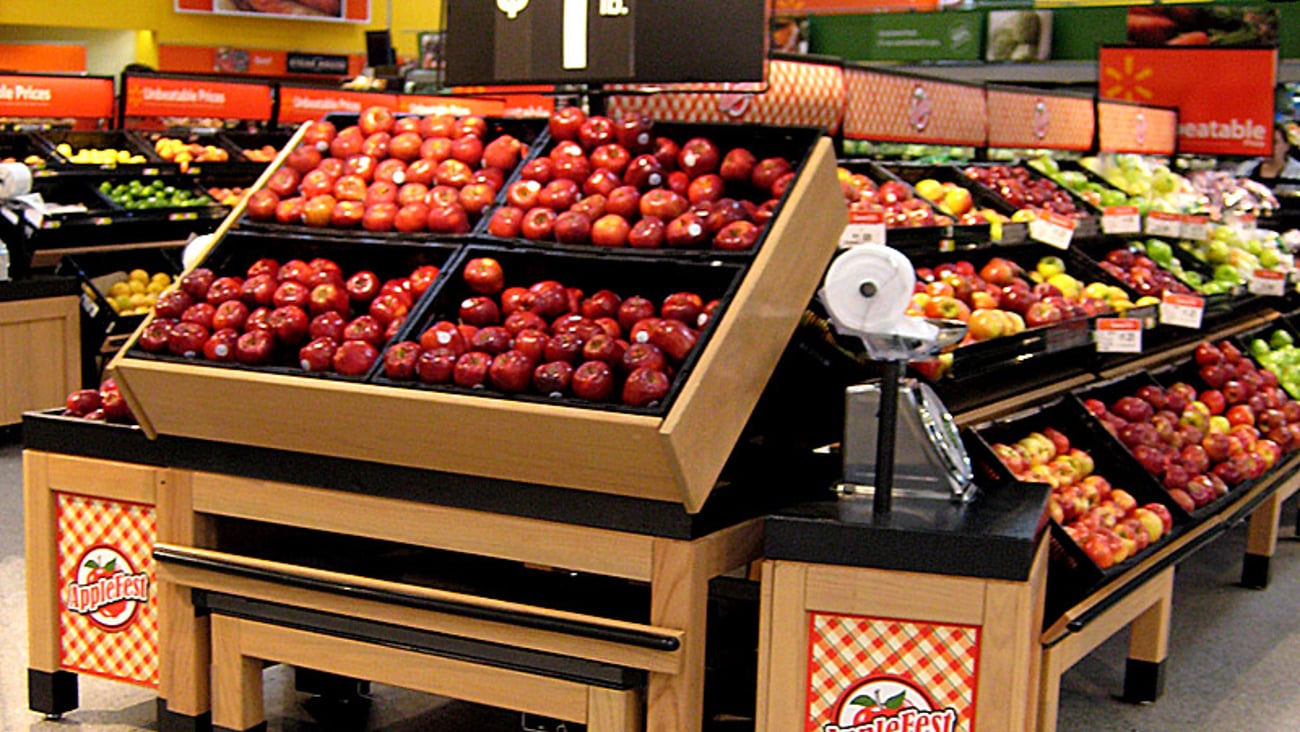 Walmart 'Apple Fest' Display