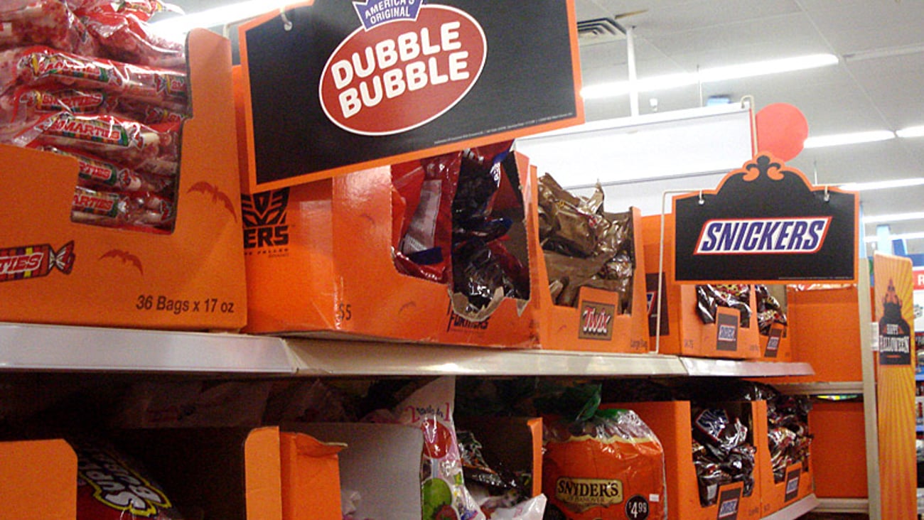 Walmart Halloween Shelf Talkers