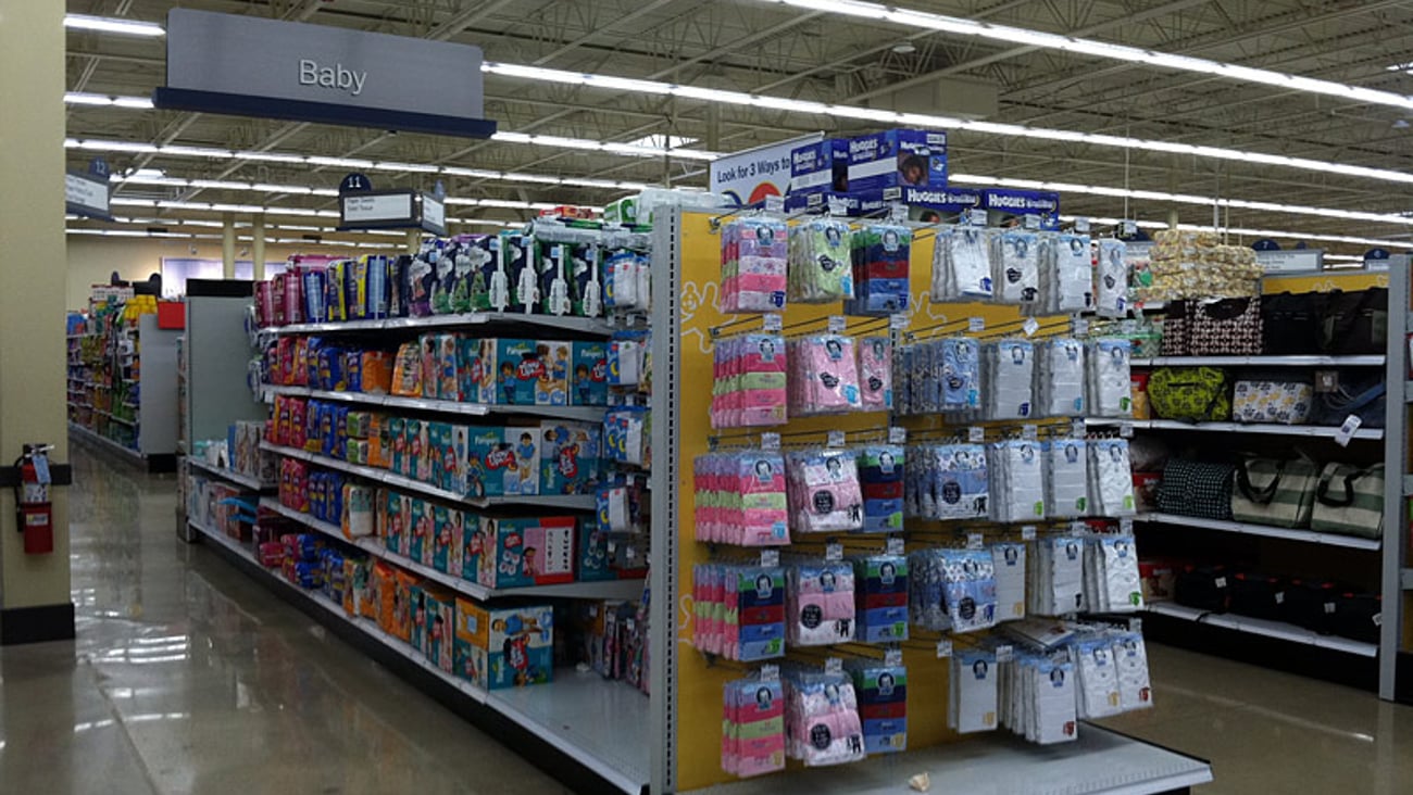 Meijer Marketplace Baby Aisle