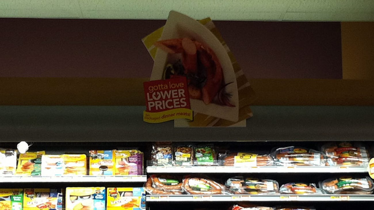 Jewel-Osco 'Gotta Love Lower Prices' Sign