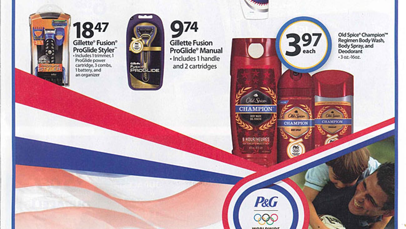 P&G Walmart 'Champion' Stand-Alone Insert