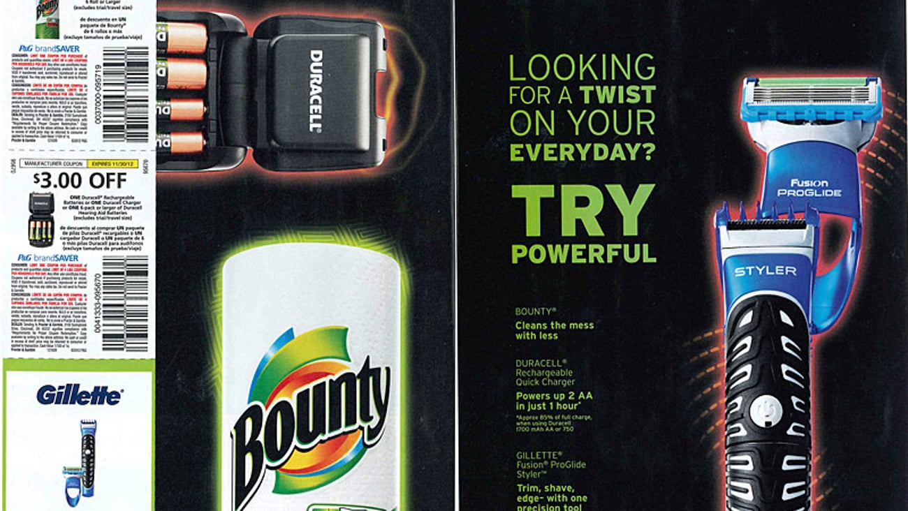 P&G 'Try Powerful' FSI