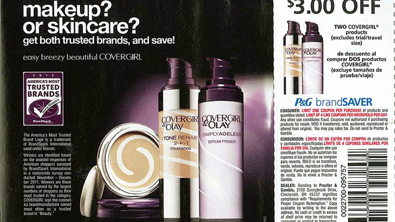 CoverGirl 'Trusted Brands' FSI