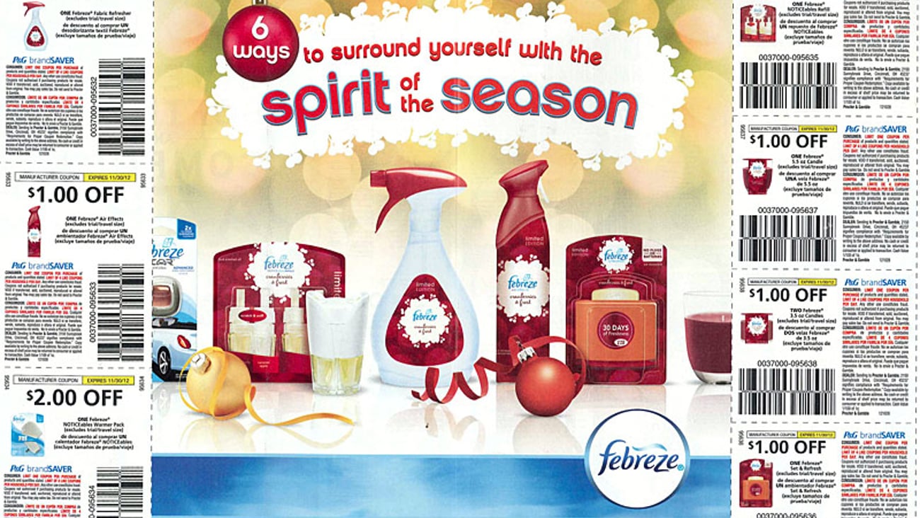 Febreze 'Spirit of the Season' FSI