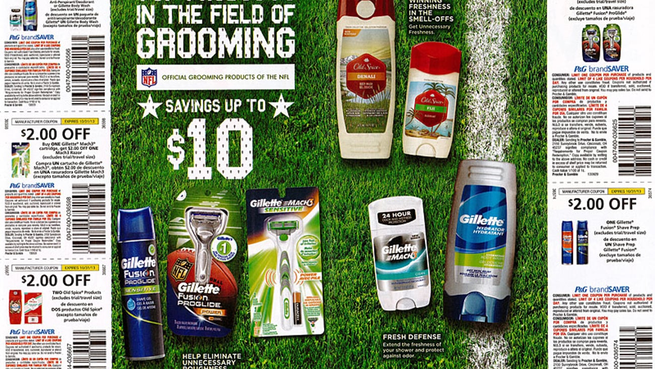 P&G 'Field of Grooming' FSI