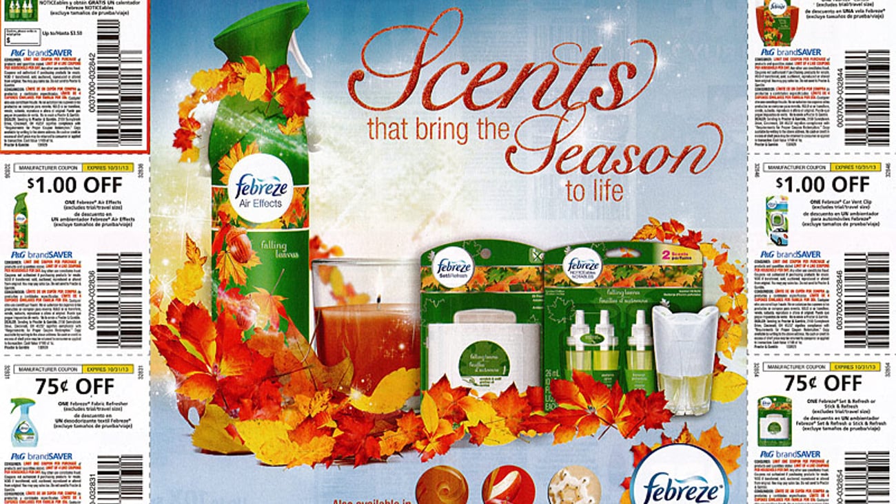 Febreze 'Scents That Bring the Season' FSI 