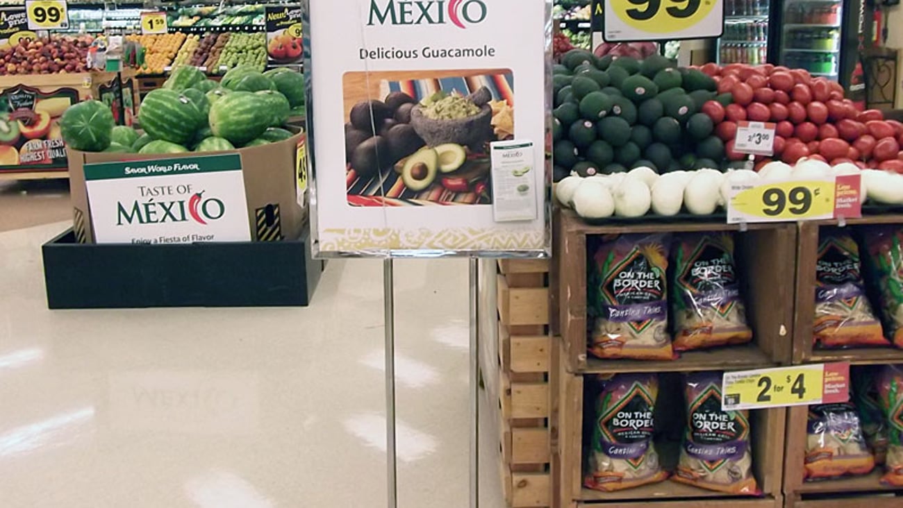 Kroger 'Taste of Mexico' Merchandising