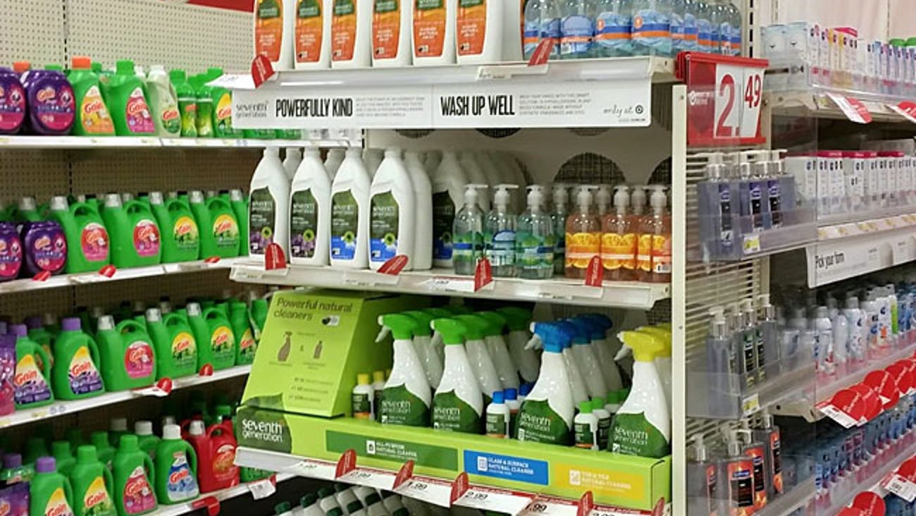 Target Seventh Generation 'Made to Matter' Endcap