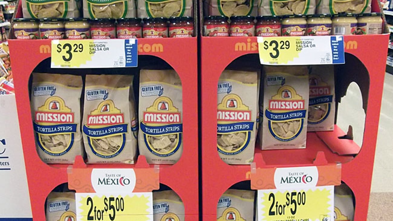 Kroger Mission Foods 'Taste of Mexico' Price Signs