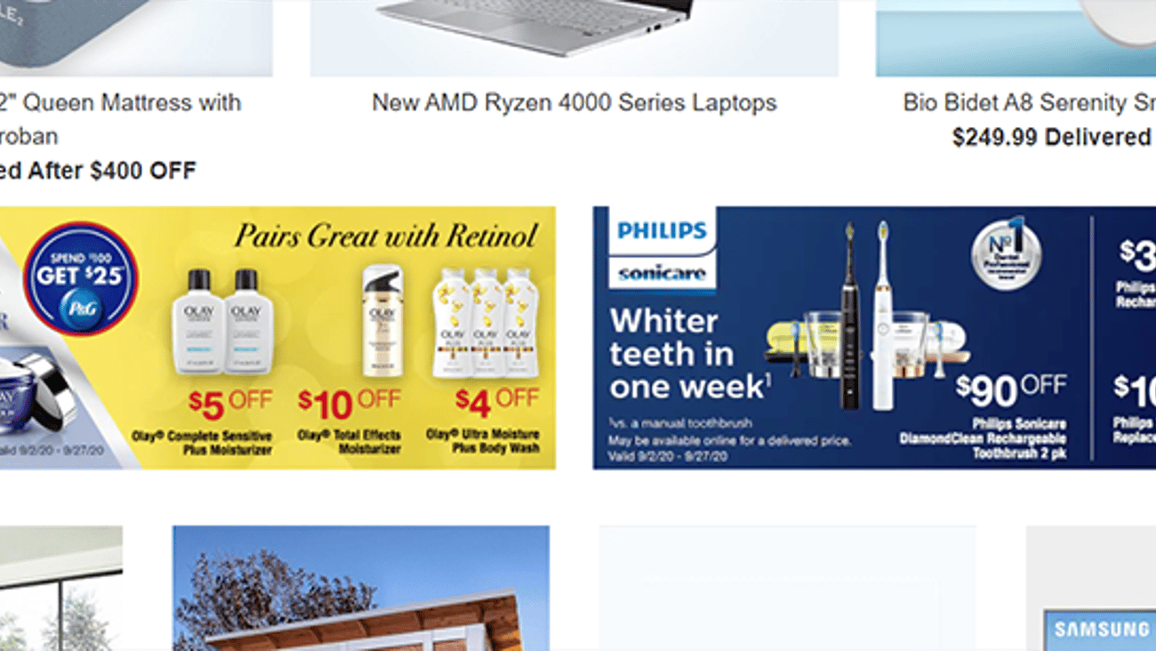 Costco Olay 'Introducing Retinol24' Display Ad