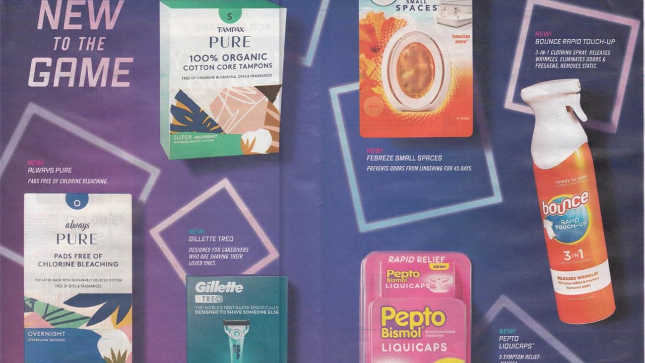 P&G 'New To The Game' FSI