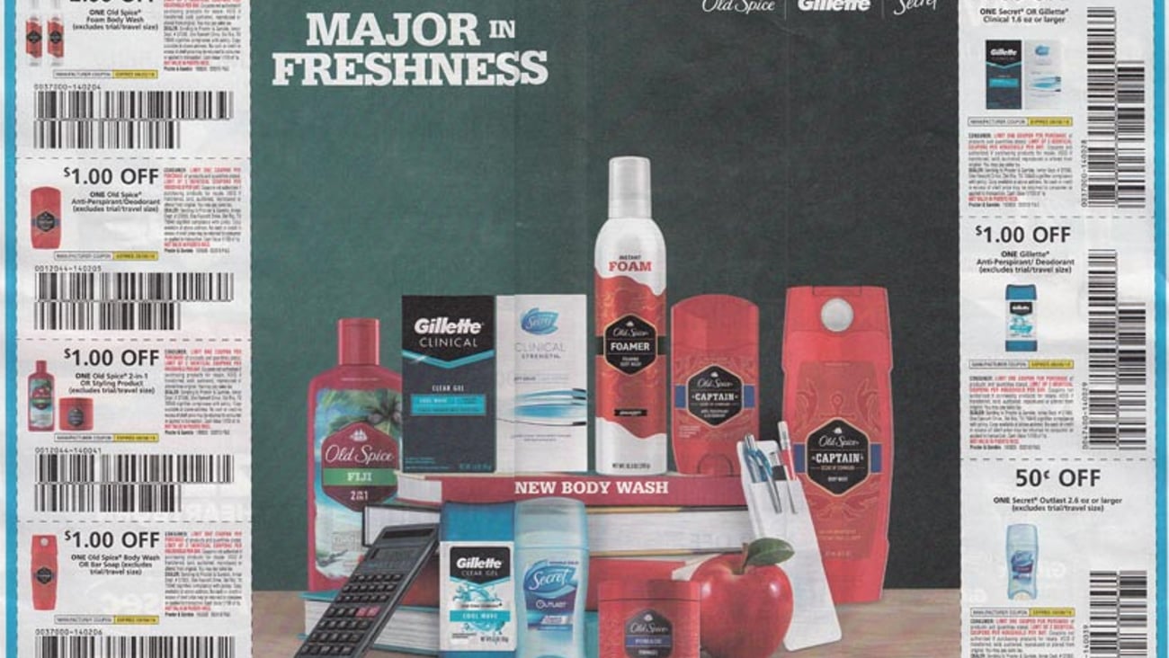 P&G 'Major In Freshness' FSI