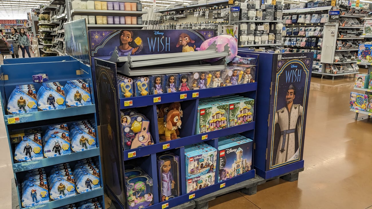 Disney 'Wish' Pallet Train