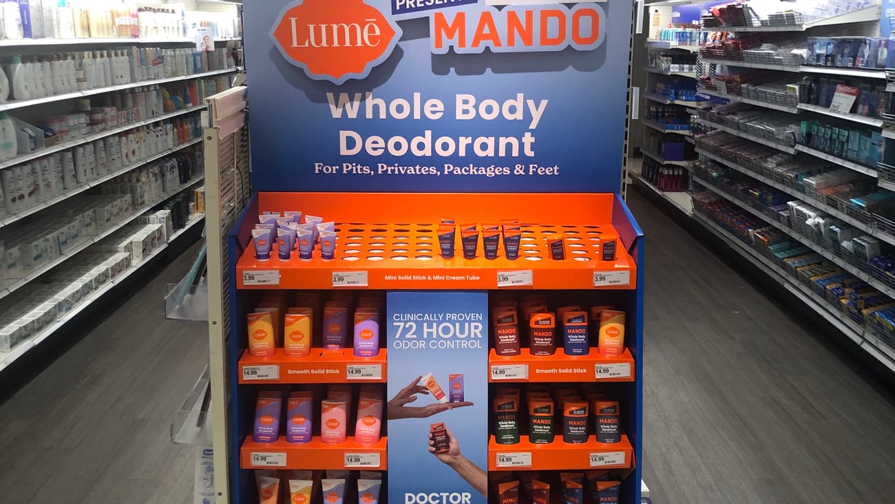 Lume Presents Mando Target Endcap