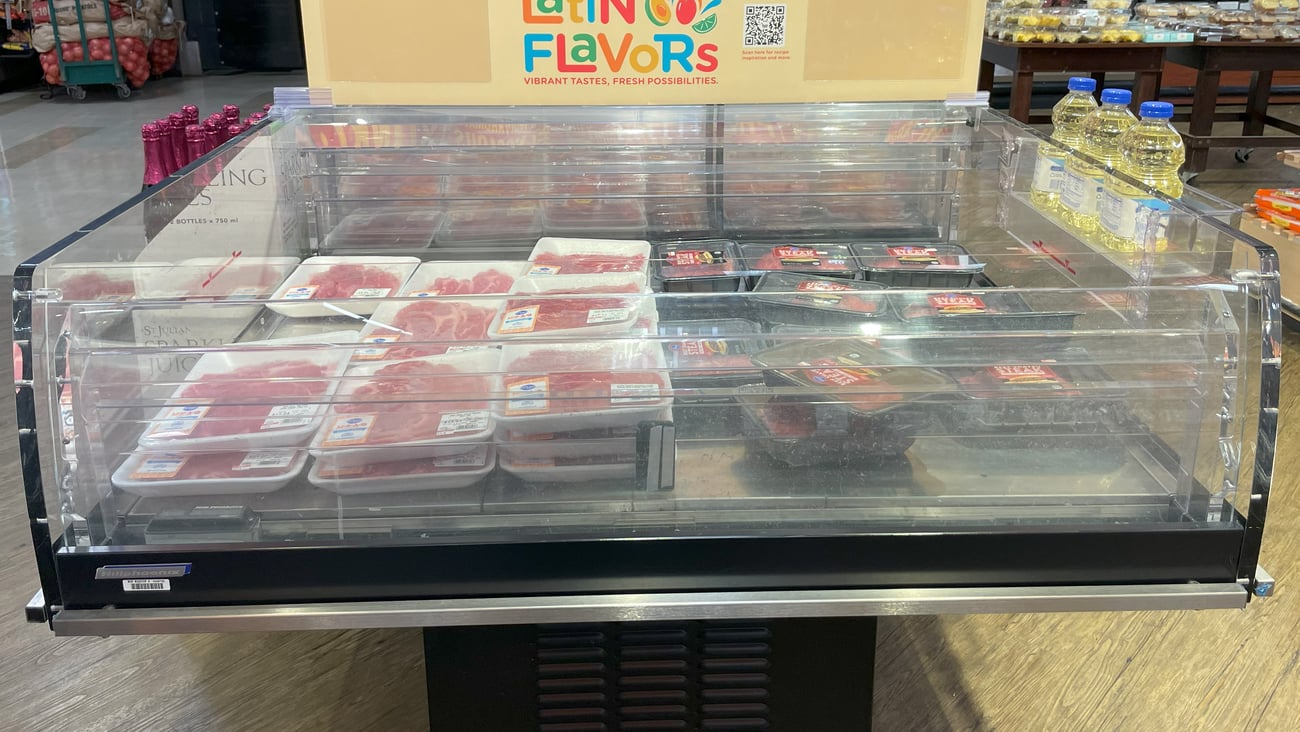 Kroger 'Latin Flavors' Refridgerated Display