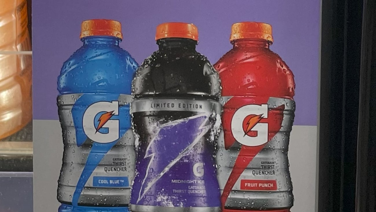 7-Eleven Gatorade Midnight Ice Cooler Cling