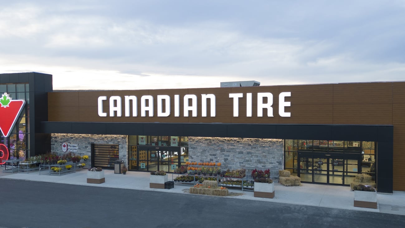 canadian tire exterior