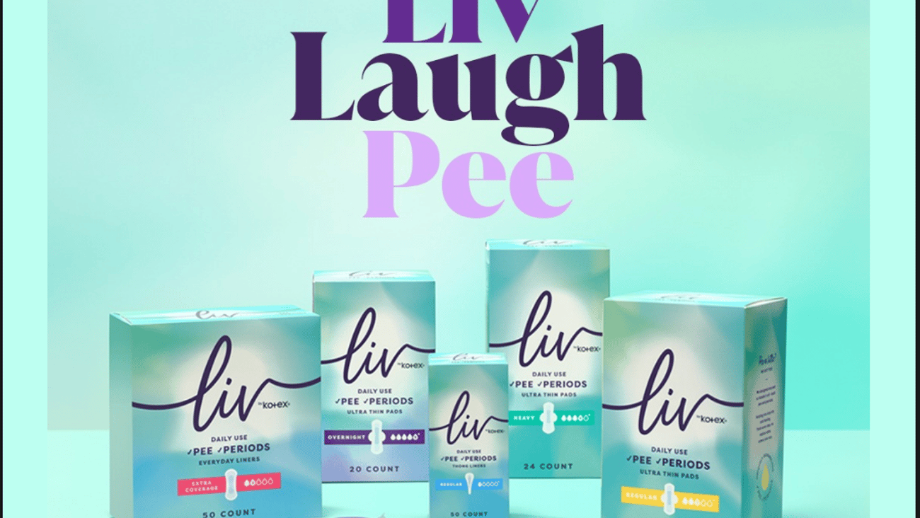 Liv by Kotex Target 'Liv Laugh Pee' Facebook Update