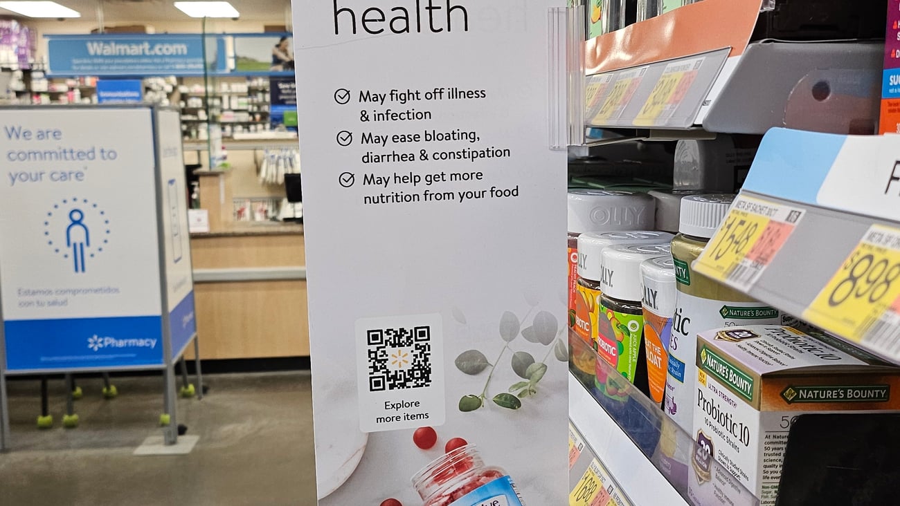 Walmart 'Gut Health for Good Health' Violator