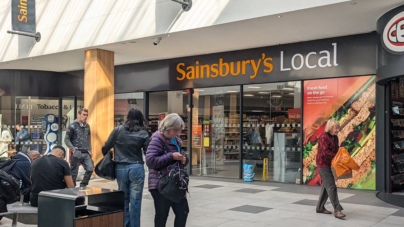 sainsbury storefront