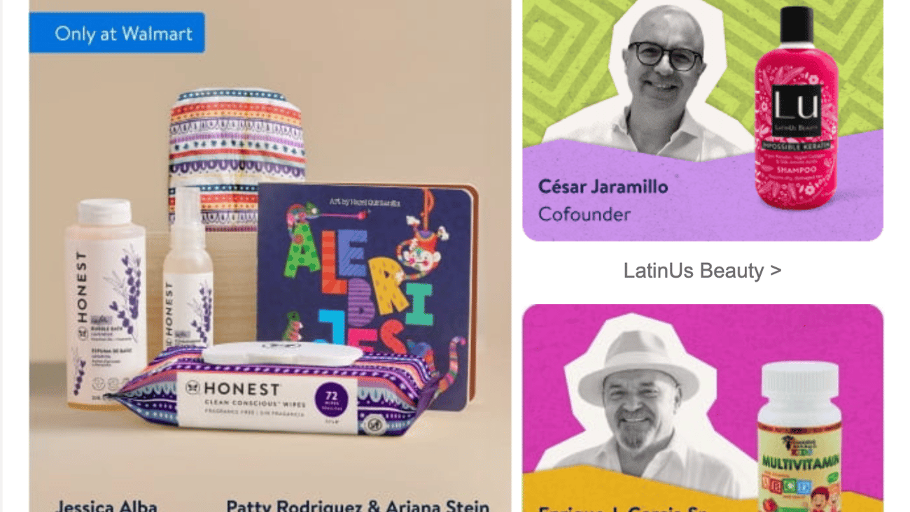 Walmart Honest x Lil' Libros Email Ad