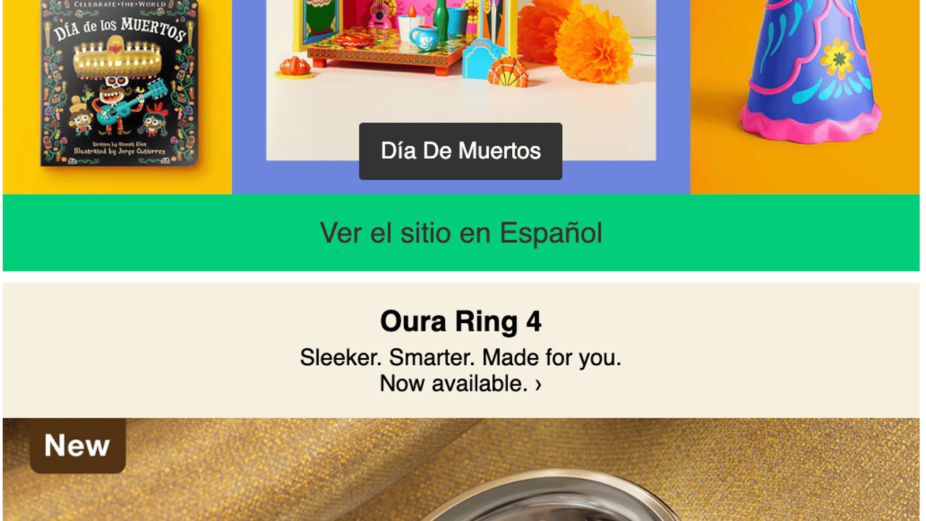 Target 'Build an Ofrenda of Your Own' Email