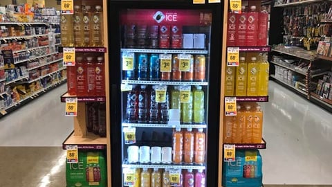 Sparkling Ice 3-Way Endcap