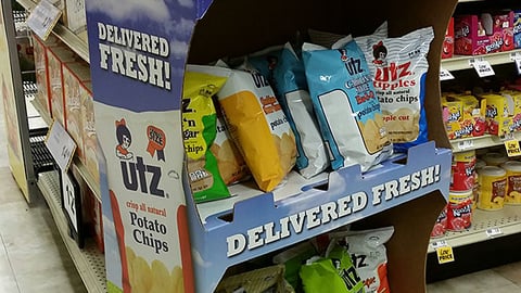 Utz 'Delivered Fresh' Floorstand