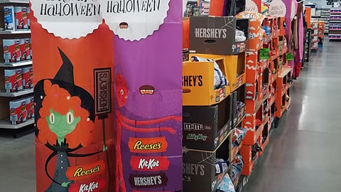 Hershey's Halloween Standees