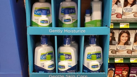 Cetaphil 'Gently Moisturize' Floorstand