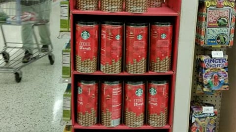 Starbucks 'Make The Season Shine' Floorstand