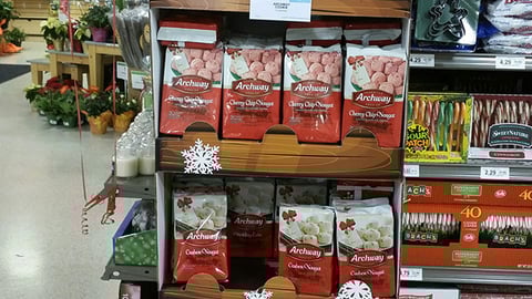 Archway Aisle Display