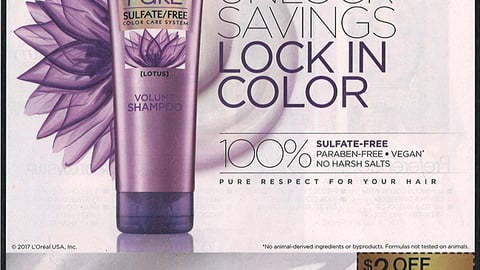 L'Oreal Paris 'Unlock Savings' FSI