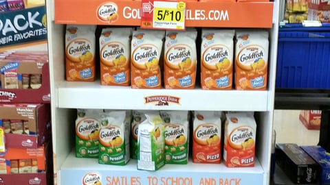 Pepperidge Farm Goldfish Floorstand