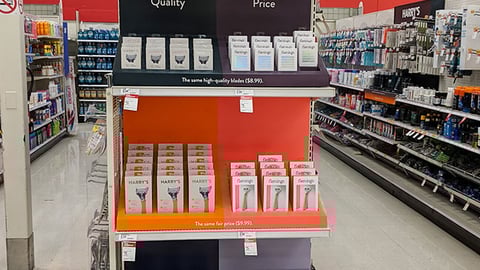 Harry's Flamingo Endcap